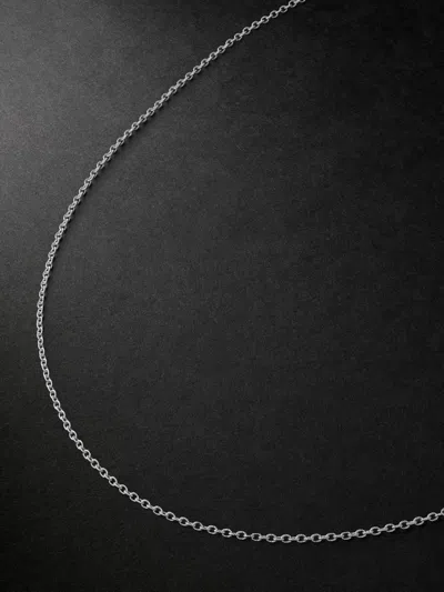 Carolina Bucci Rollo 18-karat White Gold Necklace