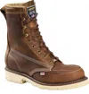 Carolina Ferric Usa 8" Steel Toe Work Boot In Brown In Brown