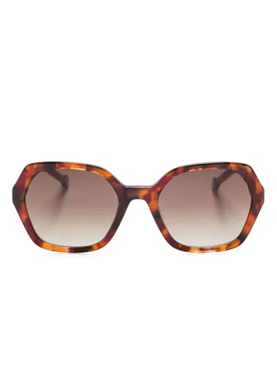 Carolina Herrera 0298 Sonnenbrille In Braun