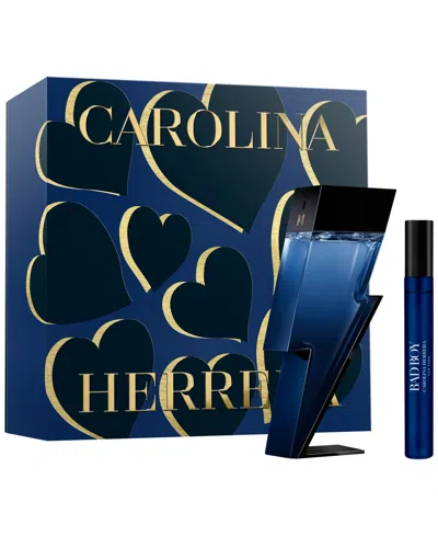 Carolina Herrera 2-pc. Bad Boy Cobalt Eau De Parfum Valentine's Day Gift Set In Blue