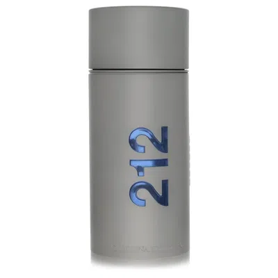 Carolina Herrera 212 Nyc For Men Eau De Toilette Spray Tester 3.4 oz (100 Ml) Mini In Gray