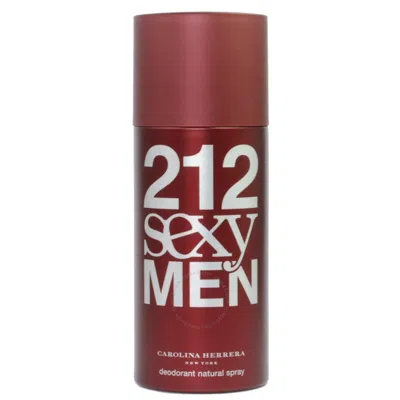 Carolina Herrera 212 Sexy Men /  Deodorant Spray 5.0 oz (150 Ml) (m) In Red