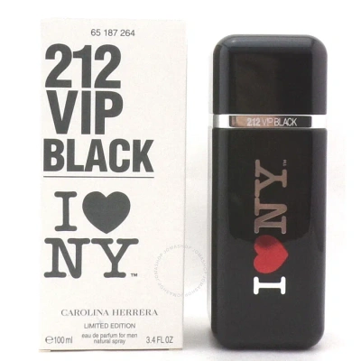 Carolina Herrera 212 Vip Black Men /  Edp Spray Limited Edition Tester 3.4 oz (m) 8411061056639