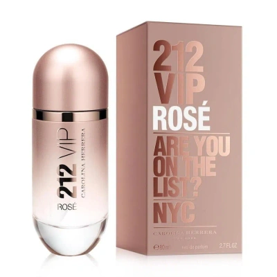 Carolina Herrera 212 Vip Rose /  Edp Spray 2.7 oz (w) In Peach / Pink / Rose