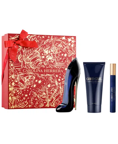 Carolina Herrera 3-pc. Good Girl Fragrance Gift Set In Transparent