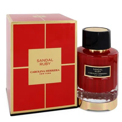 Carolina Herrera 3.4 oz Sandal Ruby Eau De Parfum Spray For Unisex In Multi