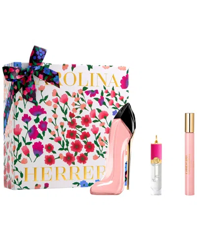 Carolina Herrera 3-pc. Good Girl Blush And Lip Oil Gift Set, Created For Macy's In Transparent