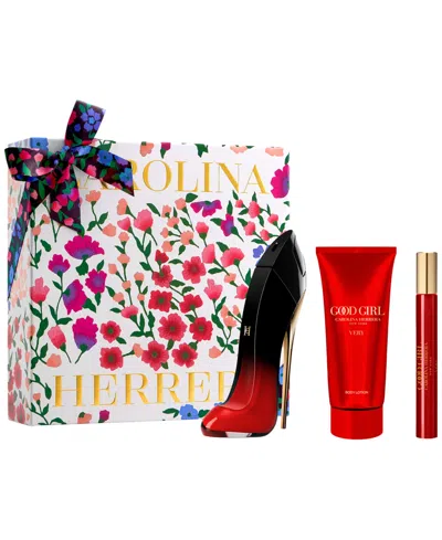 Carolina Herrera 3-pc. Very Good Girl Elixir Gift Set In Red