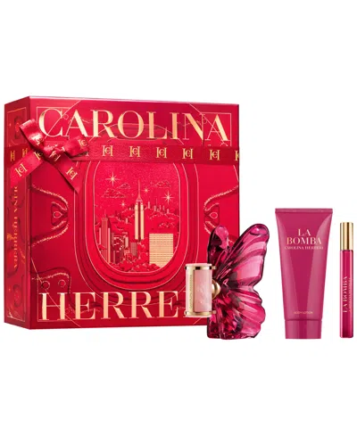 Carolina Herrera 3-piece La Bomba Eau De Parfum Gift Set In No Color