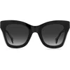 Carolina Herrera 50mm Cat Eye Sunglasses In Gray