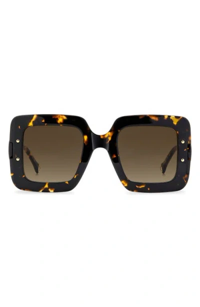 Carolina Herrera 50mm Square Sunglasses In Brown