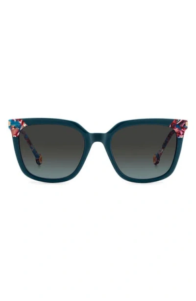 Carolina Herrera 53mm Rectangular Sunglasses
