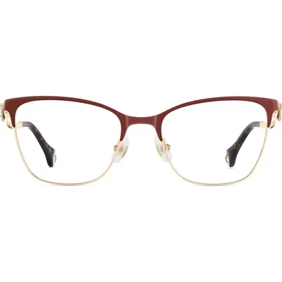 Carolina Herrera 54mm Cat Eye Reading Glasses In Multi