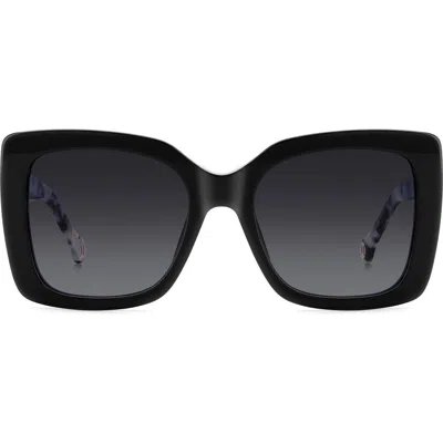 Carolina Herrera 54mm Gradient Square Sunglasses