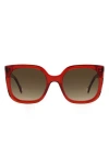 Carolina Herrera 54mm Square Sunglasses In Brown