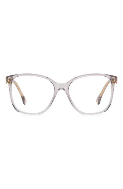 Carolina Herrera 55mm Square Optical Glasses In Gray