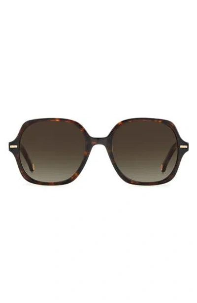 Carolina Herrera 55mm Square Sunglasses