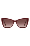 Carolina Herrera 57mm Cat Eye Sunglasses