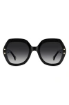 Carolina Herrera 61mm Gradient Geometric Sunglasses In Multi
