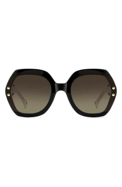Carolina Herrera 61mm Gradient Geometric Sunglasses