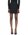 Carolina Herrera A-line Mini Skirt In Black