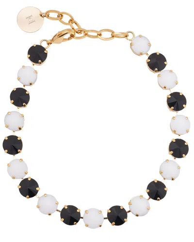 Carolina Herrera Alegria Riviere Rhinestone Plated Necklace