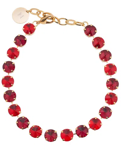 Carolina Herrera Alegria Riviere Rhinestone Plated Necklace In Multi