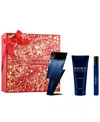Carolina Herrera Bad Boy Cobalt 3-piece Fragrance Gift Set In Transparent