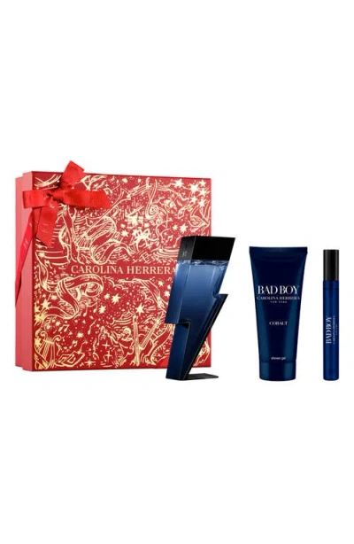 CAROLINA HERRERA CAROLINA HERRERA BAD BOY COBALT EAU DE PARFUM SET $221 VALUE