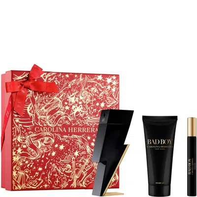 Carolina Herrera Bad Boy Eau De Toilette 100ml Gift Set (worth £144)