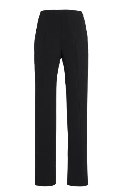 Carolina Herrera Bi-stretch Wool Tailoring Skinny Pants In Black