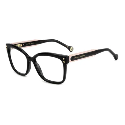 Carolina Herrera Black Acetate Glasses Women's (frames)
