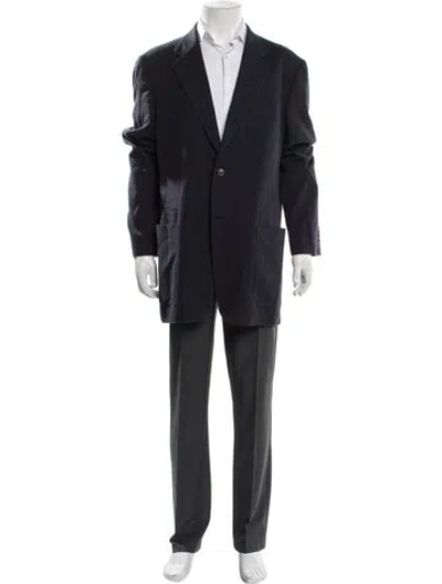 Pre-owned Carolina Herrera Blazer In Blue