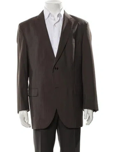 Pre-owned Carolina Herrera Blazer In Brown