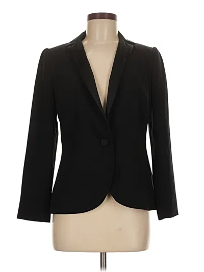 Pre-owned Carolina Herrera Blazer Jacket In Black
