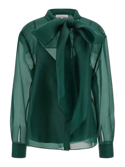 CAROLINA HERRERA BLOOUSE ORGANZA