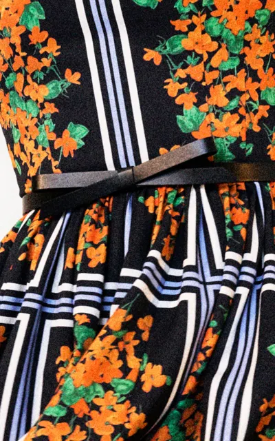 Carolina Herrera Bow Belt In Black