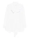 Carolina Herrera Bow-detail Blouse In White
