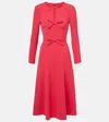 Carolina Herrera Bow-detail Crêpe Midi Dress