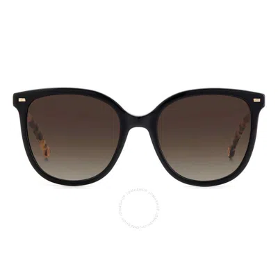 Carolina Herrera Brown Gradient Oversized Ladies Sunglasses Her 0136/s 0wr7/ha 55