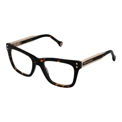 Carolina Herrera Brown Women Optical Frames In Black