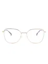 Carolina Herrera Butterfly-frame Glasses In Gold