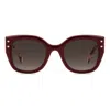 Carolina Herrera Butterfly-frame Sunglasses In Brown