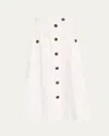 Carolina Herrera Button Front Midi Skirt