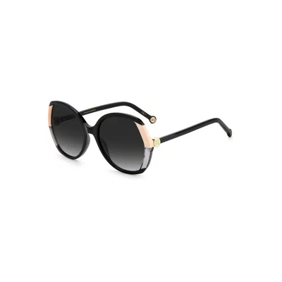 Carolina Herrera Oversized-frame Sunglasses In Black
