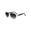 Carolina Herrera Logo Sunglasses In Black