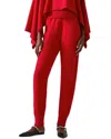Carolina Herrera Cashmere-blend Jogger Pant In Red