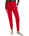 Carolina Herrera Cashmere-blend Jogger Pant In Red