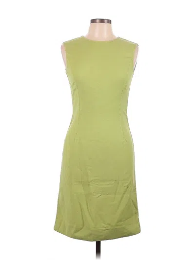 Pre-owned Carolina Herrera Casual Dress In Green