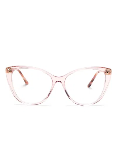 Carolina Herrera Cat Eye-frame Glasses In Pink